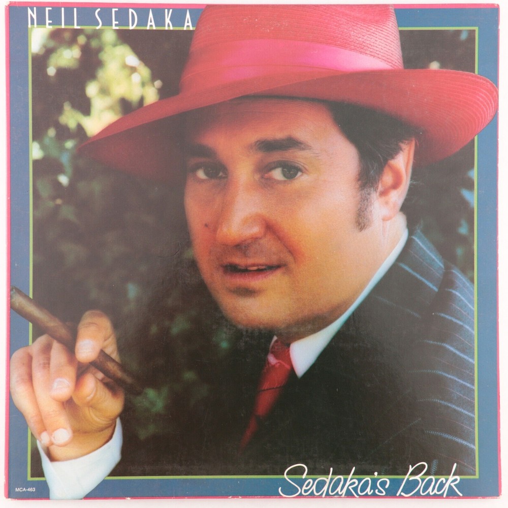 Neil Sedaka – Sedaka's Back - 1974 -Gatefold Pinckneyville 12" Vinyl LP MCA-463